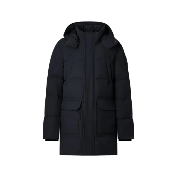 Banff Down Parka in Cement