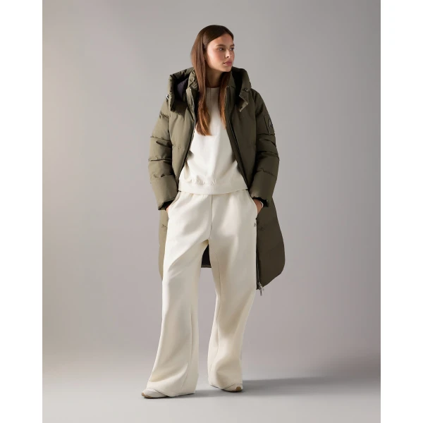 Moose Knuckles Banff Down Parka in Combat | Coats | Coveti