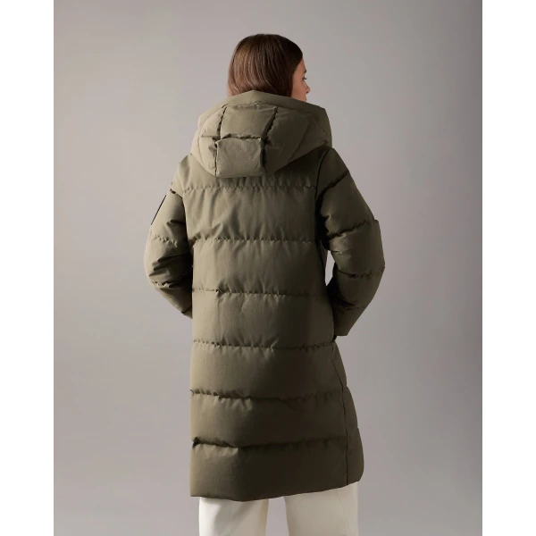 Moose Knuckles Banff Down Parka in Combat | Coats | Coveti
