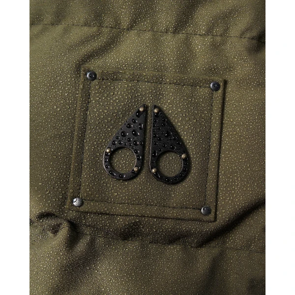 Moose Knuckles Banff Down Parka in Combat | Coats | Coveti