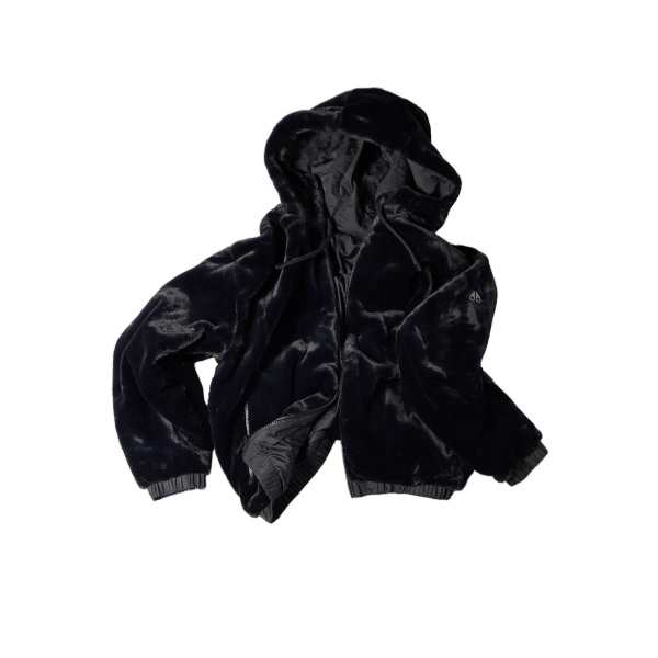 Moose Knuckles Borden Bunny Reversible Jacket in Black Monogram | Coveti