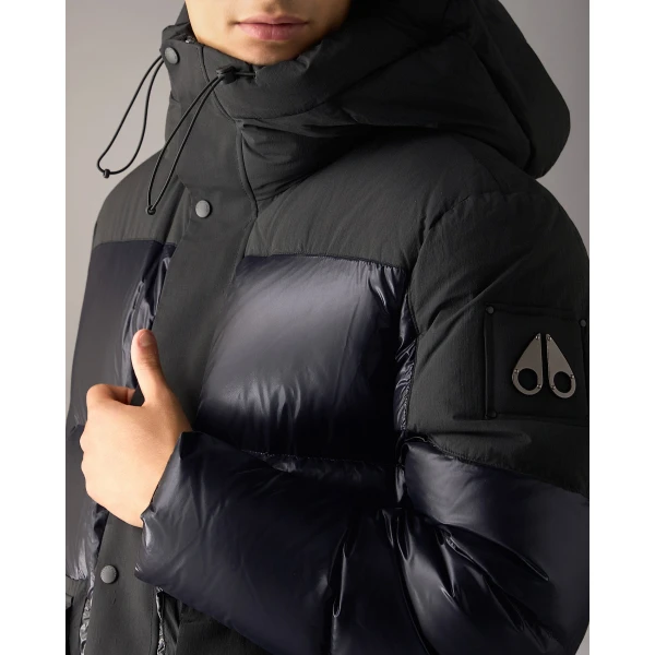 Moose Knuckles Briar 3Q Down Puffer in Black | Men Jackets | Coveti