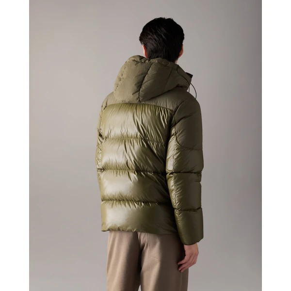 Moose Knuckles Briar 3Q Down Puffer in Combat | Men Jackets | Coveti