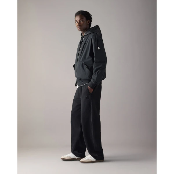 Moose Knuckles Brixton Down Bomber Jacket in Black | Men Jackets | Coveti