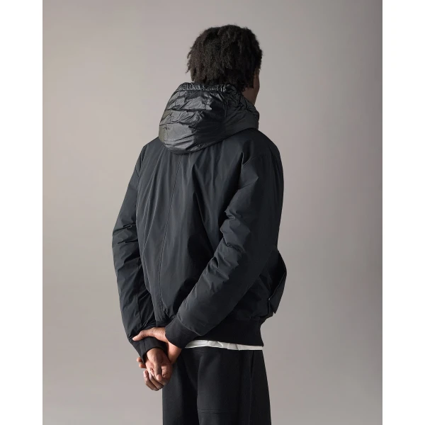 Moose Knuckles Brixton Down Bomber Jacket in Black | Men Jackets | Coveti