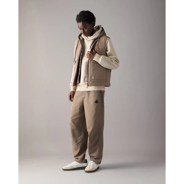 Moose Knuckles Brixton Vest in Ashen | Men Jackets | Coveti