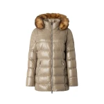 Moose Knuckles Celestia 3Q Down Jacket in Ashen | Coveti