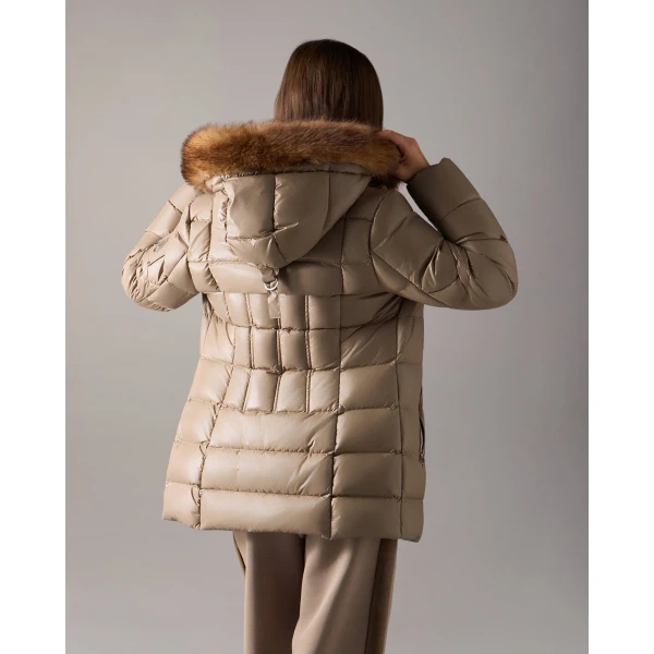Moose Knuckles Celestia 3Q Down Jacket in Ashen | Jackets | Coveti