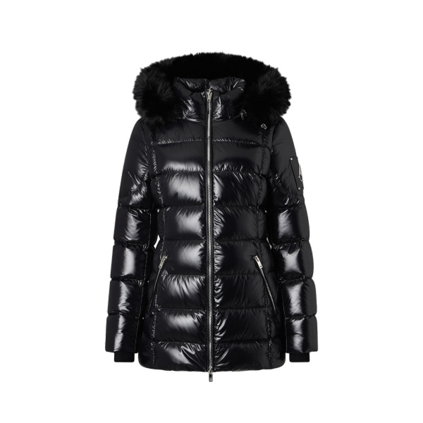 Moose Knuckles Celestia 3Q Down Jacket in Black | Coveti