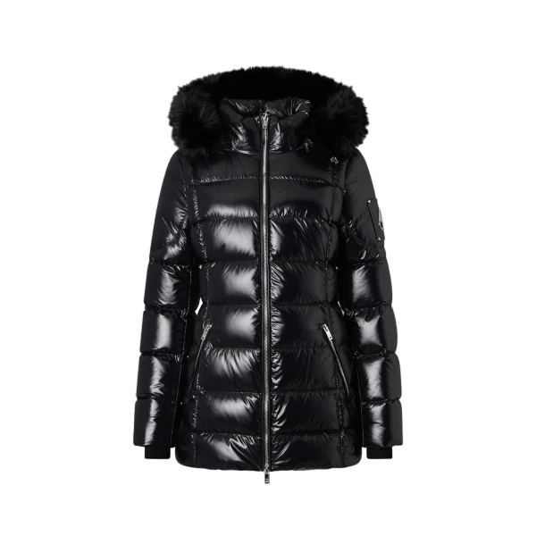 Moose Knuckles Celestia 3Q Down Jacket in Black | Coveti