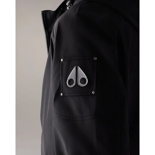 Moose Knuckles Charlesbourg Jacket in Black | Men Jackets | Coveti