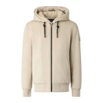 Moose Knuckles Classic Bunny Hoodie in Alabaster | Coveti