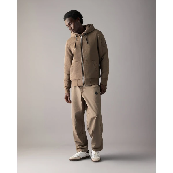 Moose Knuckles Classic Bunny Hoodie in Ashen | Sweatshirts | Coveti