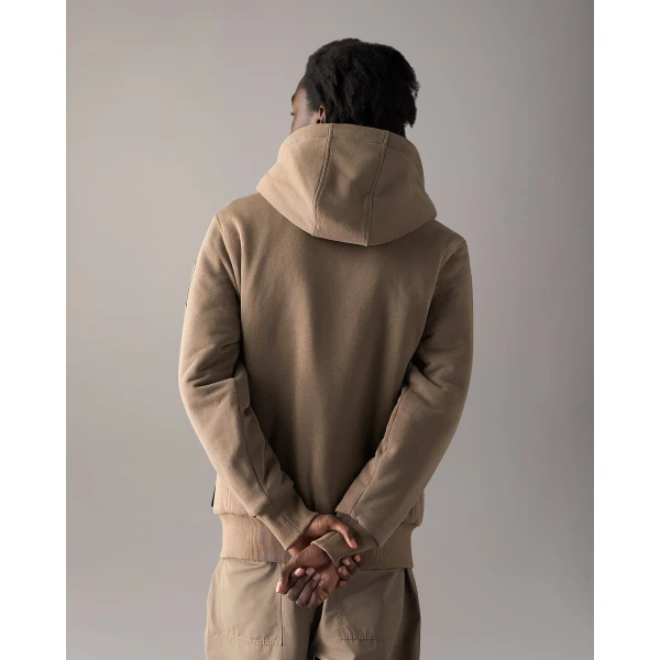 Moose Knuckles Classic Bunny Hoodie in Ashen | Sweatshirts | Coveti