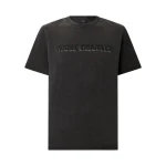 Moose Knuckles Connor Logo T-Shirt in Black | Coveti