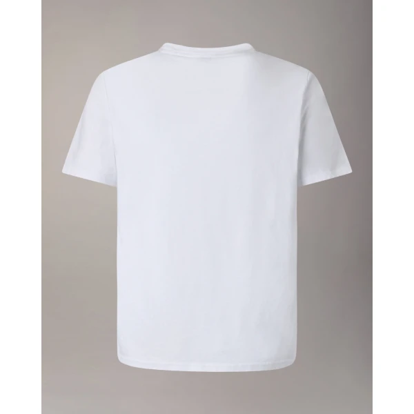 Moose Knuckles Connor Logo T-Shirt in Milky Way | T-shirts & vests | Coveti
