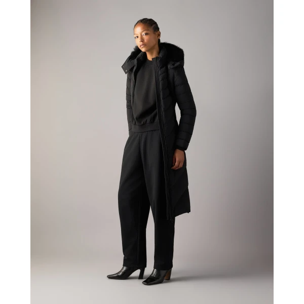 Moose Knuckles Cooper Lake Down Parka in Black | Coats | Coveti