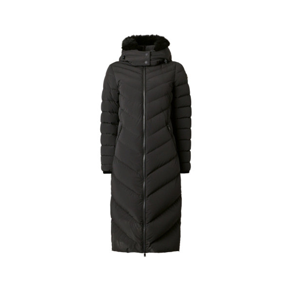 Moose Knuckles Cooper Lake Down Parka in Black | Coveti