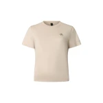 Moose Knuckles Crescent T-Shirt in Alabaster | Coveti