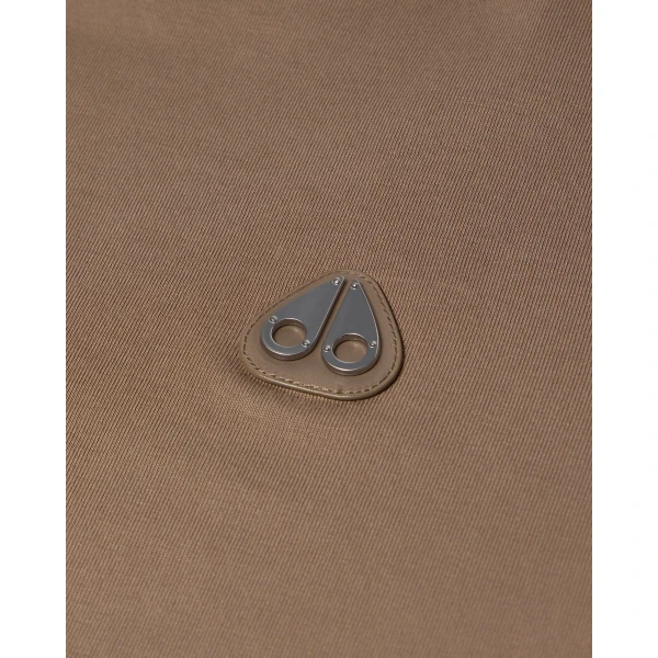 Moose Knuckles Crescent T-Shirt in Ashen | T-shirts | Coveti