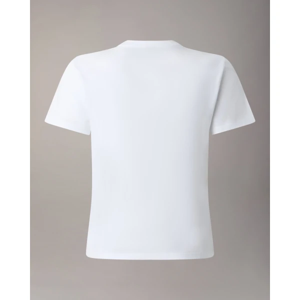 Moose Knuckles Crescent T-Shirt in Milky Way | T-shirts | Coveti