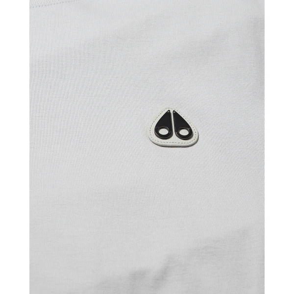 Moose Knuckles Crescent T-Shirt in Stone | T-shirts & vests | Coveti