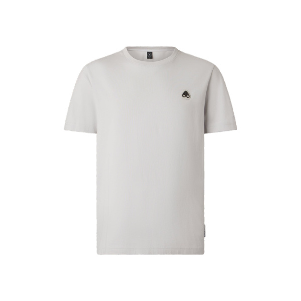 Moose Knuckles Crescent T-Shirt in Stone | Coveti