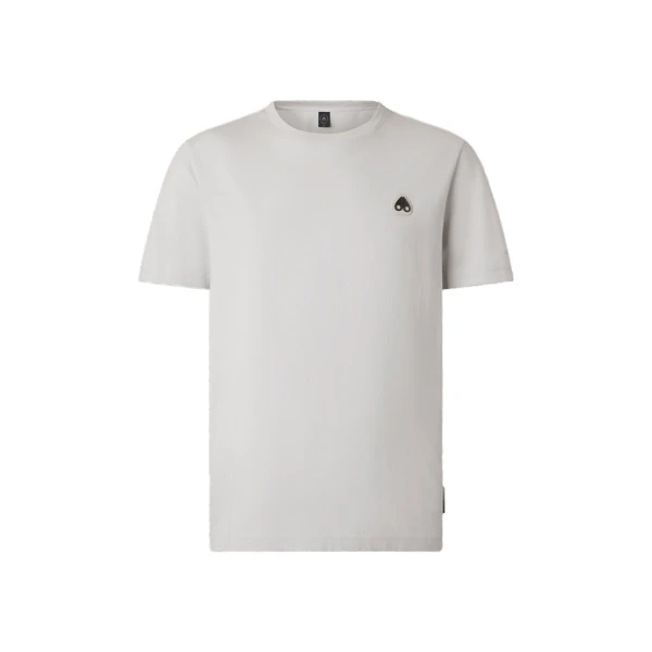 Moose Knuckles Crescent T-Shirt in Stone | Coveti