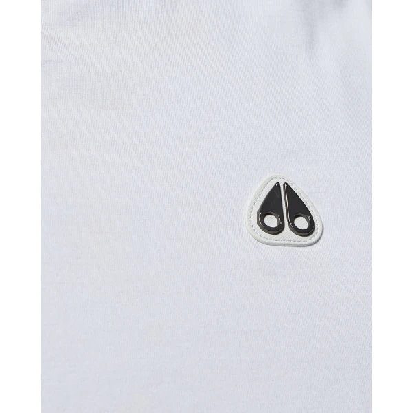 Moose Knuckles Crescent T-Shirt in White | T-shirts & vests | Coveti