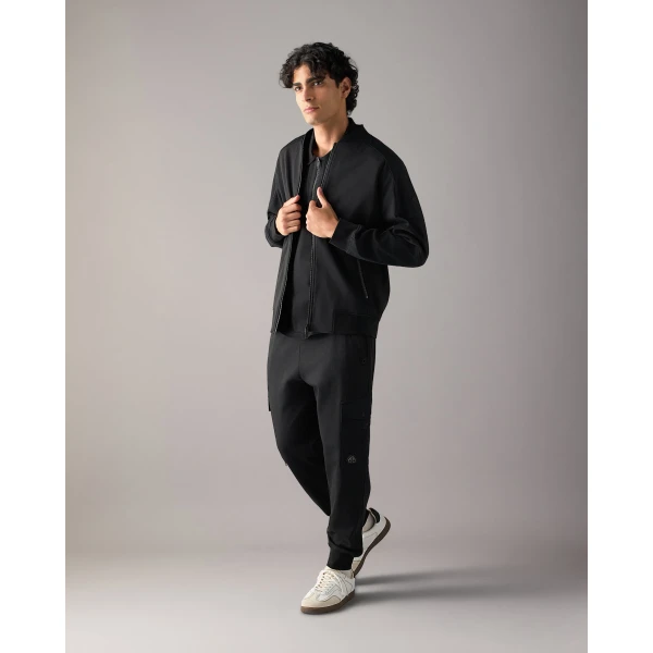 Moose Knuckles Dalon Bomber in Black | Men Jackets | Coveti