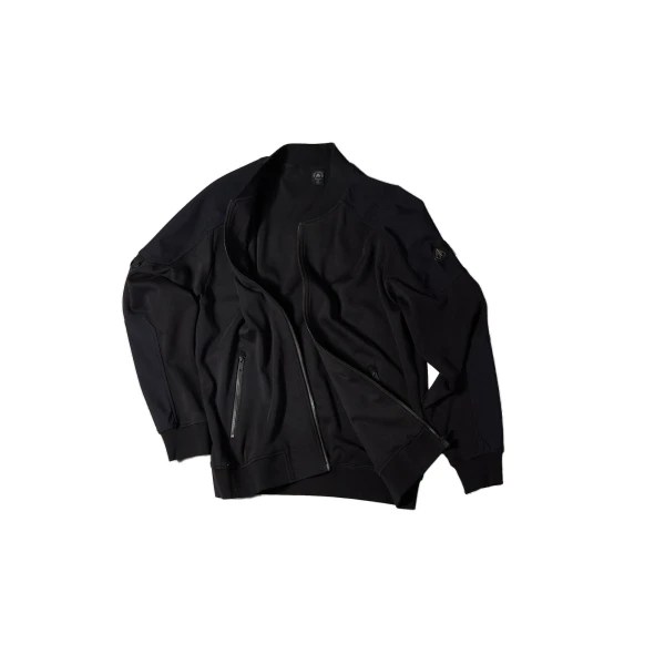 Moose Knuckles Dalon Bomber in Black | Coveti