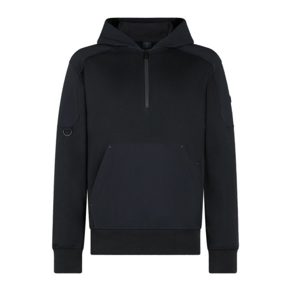 Moose Knuckles Dalon Hoodie in Black | Coveti