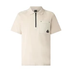 Moose Knuckles Dalon Polo in Alabaster | Coveti