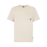 Moose Knuckles Dalon T-Shirt in Alabaster | Coveti