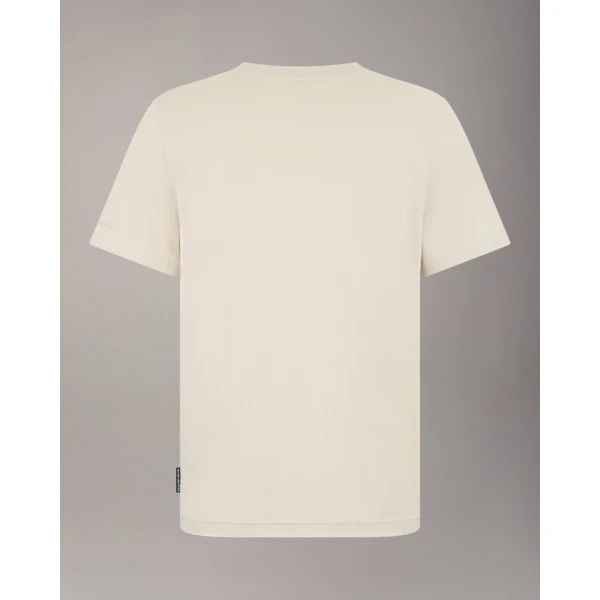 Moose Knuckles Dalon T-Shirt in Alabaster | T-shirts & vests | Coveti