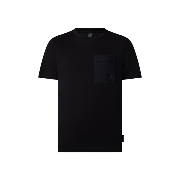 Moose Knuckles Dalon T-Shirt in Black | Coveti