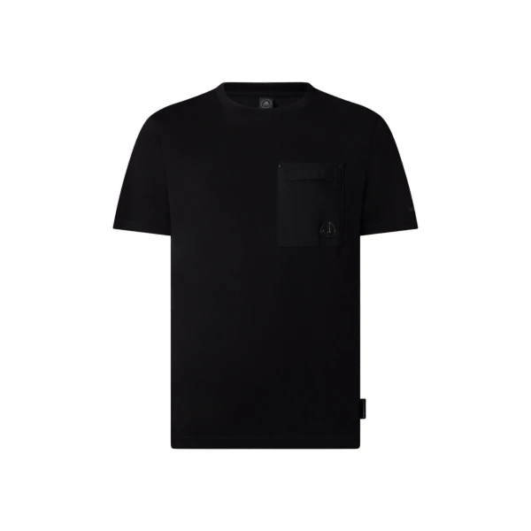 Moose Knuckles Dalon T-Shirt in Black | Coveti