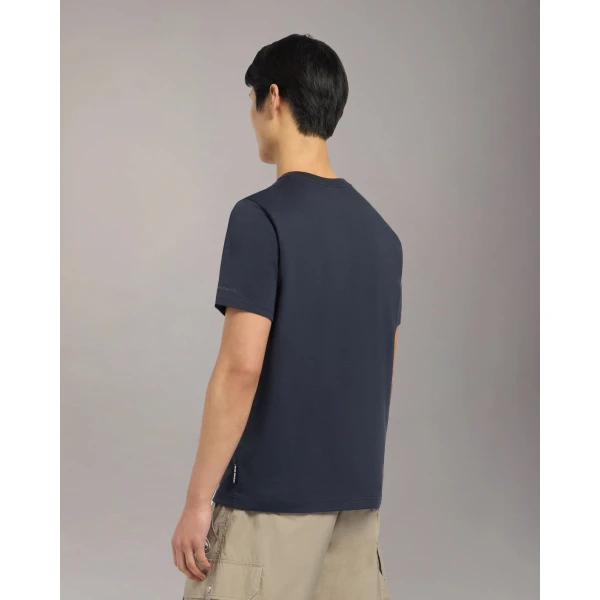 Moose Knuckles Dalon T-Shirt in Navy | T-shirts & vests | Coveti