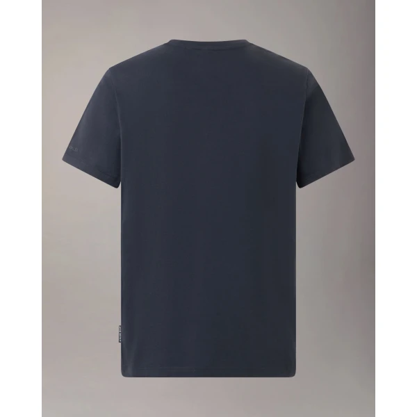 Moose Knuckles Dalon T-Shirt in Navy | T-shirts & vests | Coveti