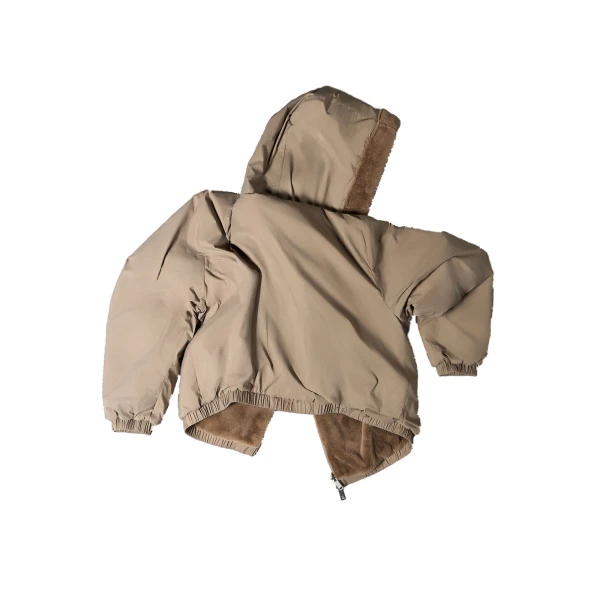 Eaton Bunny Reversible Hoodie in Ashen