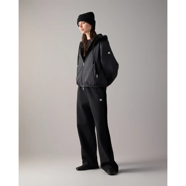 Moose Knuckles Eaton Bunny Reversible Hoodie in Black | Hoodies | Coveti