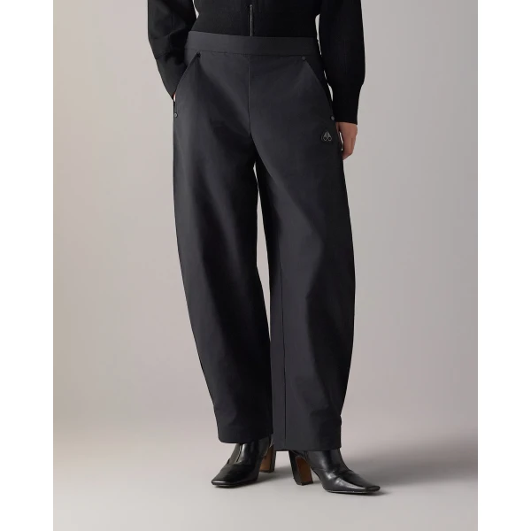 Moose Knuckles Edge Barrel Pants in Black | Pants | Coveti