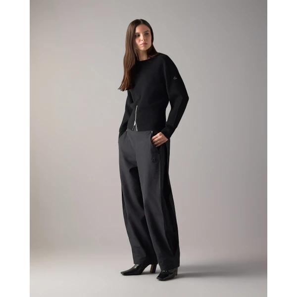 Moose Knuckles Edge Barrel Pants in Black | Pants | Coveti