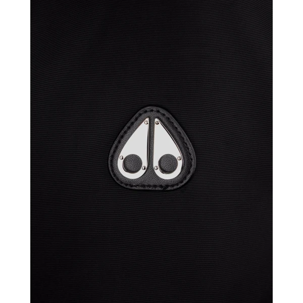 Moose Knuckles Elevate Hooded Jacket in Black | Jackets | Coveti