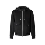 Moose Knuckles Elington Bomber in Black | Coveti