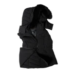 Moose Knuckles Elora Down Vest in Black | Coveti