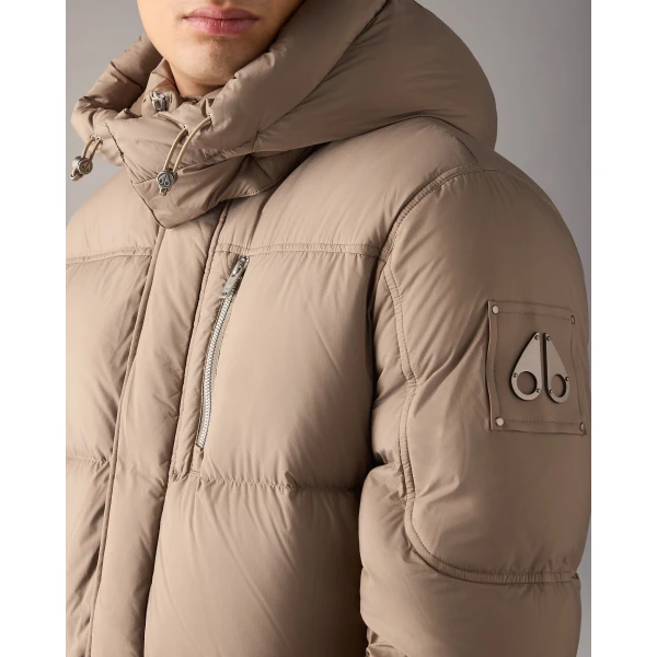 Moose Knuckles Everest 3Q Down Puffer in Ashen | Men Jackets | Coveti