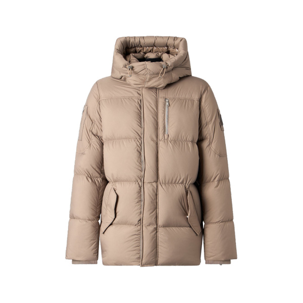 Moose Knuckles Everest 3Q Down Puffer in Ashen | Coveti