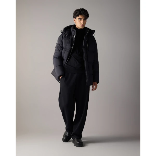 Moose Knuckles Everest 3Q Down Puffer in Black | Men Jackets | Coveti