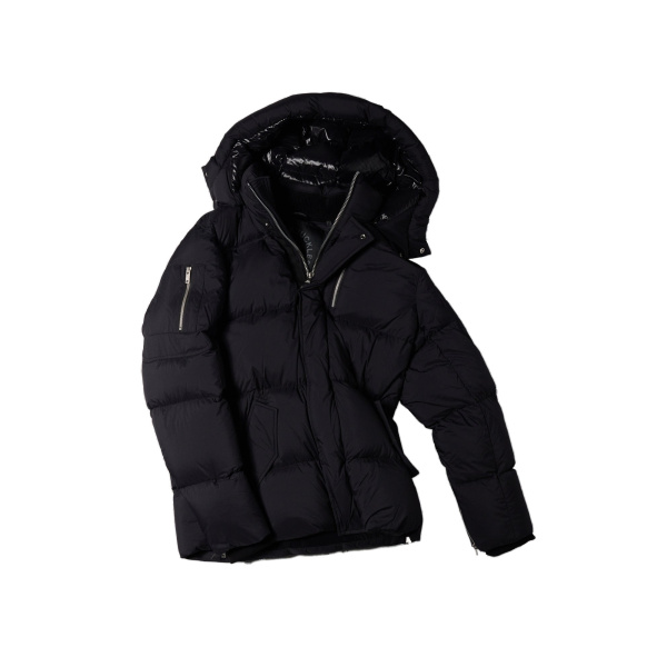 Moose Knuckles Everest 3Q Down Puffer in Black | Coveti